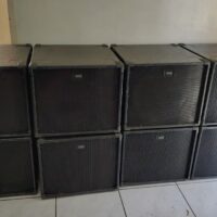 Par de Caixas de Som Sub Grave Taigar SG118 1000RMS Passiva